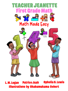 First Grade Math: Math Made Easy